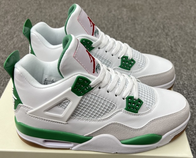 Air Jordan Retro 4 Grade AAA Pine Green Nike SB - Click Image to Close